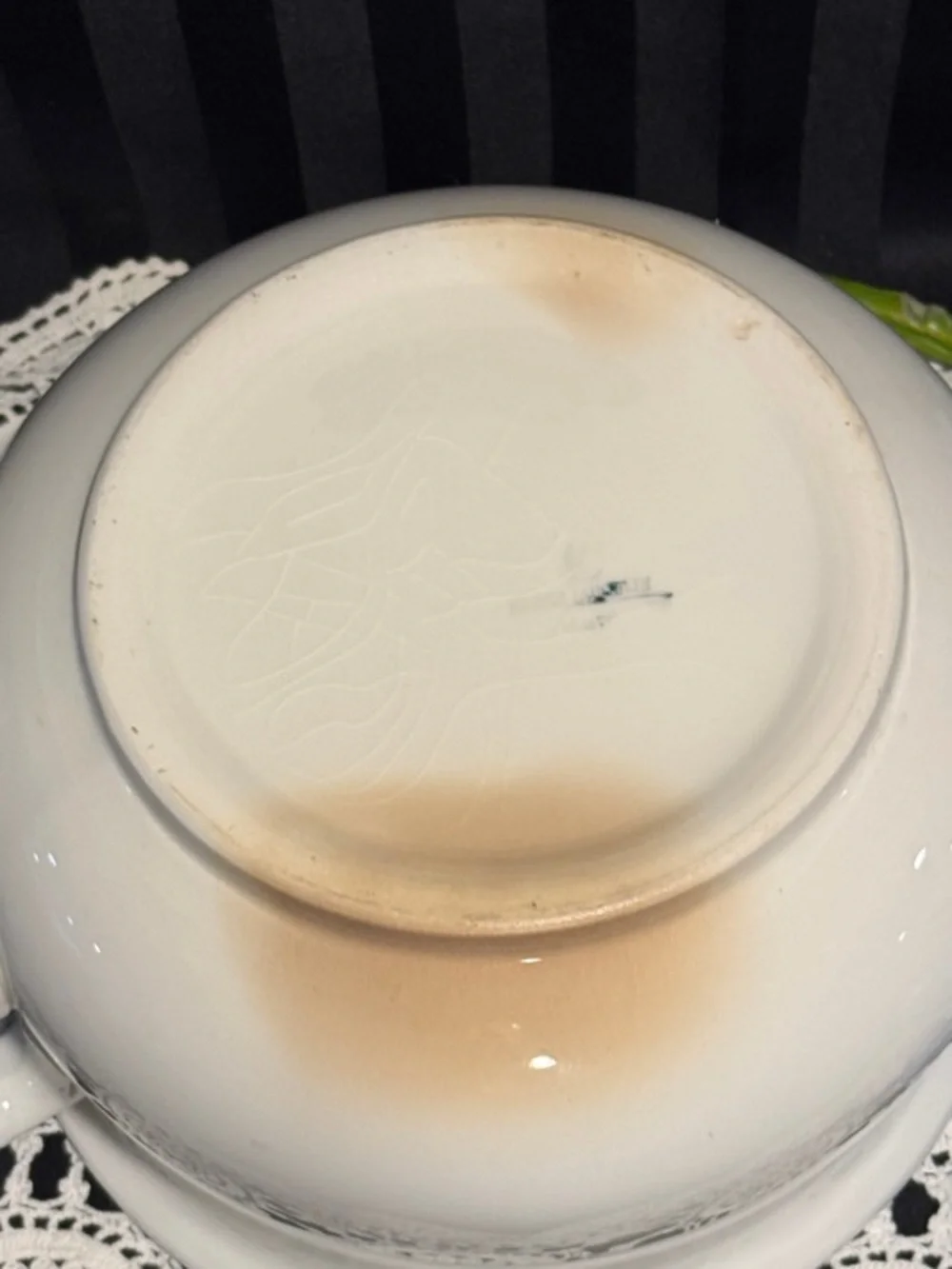 Chamber Pot by Homer Laughlin White Ceramic